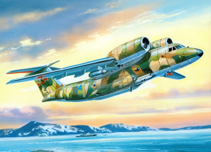 Патрульный самолет АН-72п