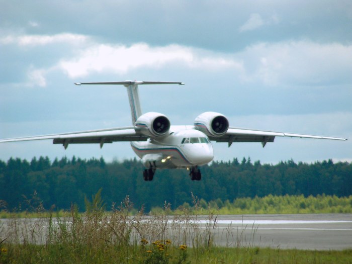 АН-72 шасси