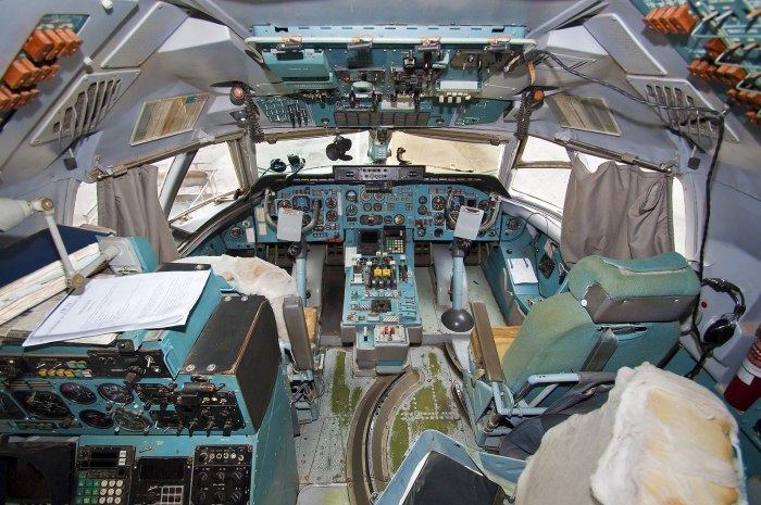 АН-225 Мрия кабина