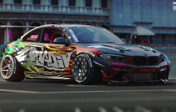 BMW m4 f82 дрифт
