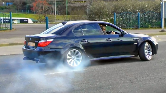 BMW 5 e60 дрифт