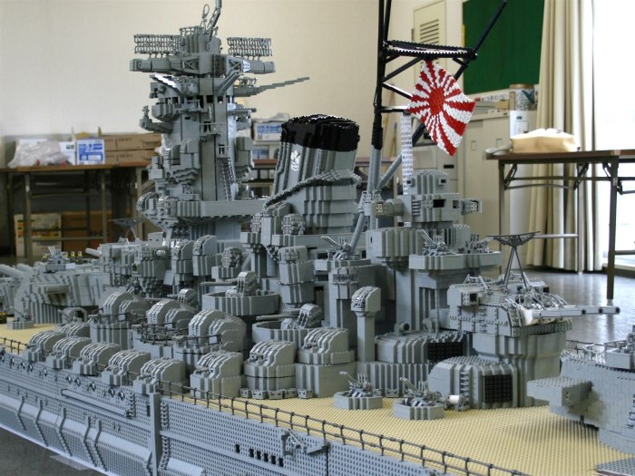 Лего линкор Yamato
