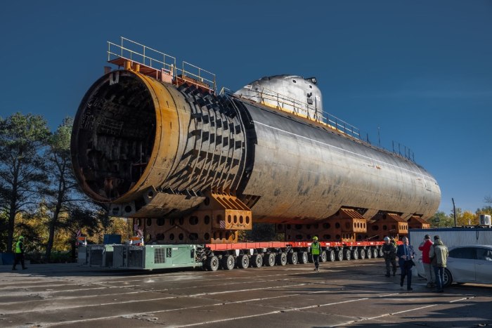 К3 подлодка в Кронштадте