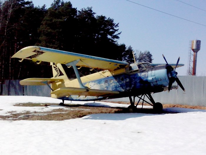 АН-2 на поплавках