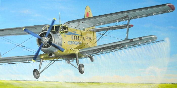 Кукурузник АН-2 опрыскиватель