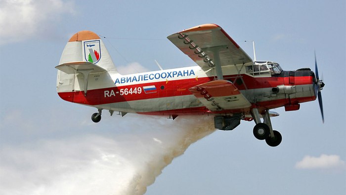 Авиалесоохрана самолеты ан2