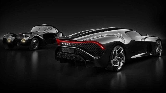 Bugatti la voiture noire гиперкар