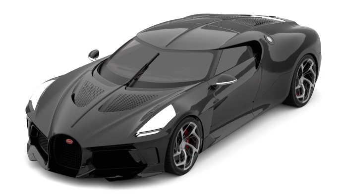 Бугатти la voiture noire