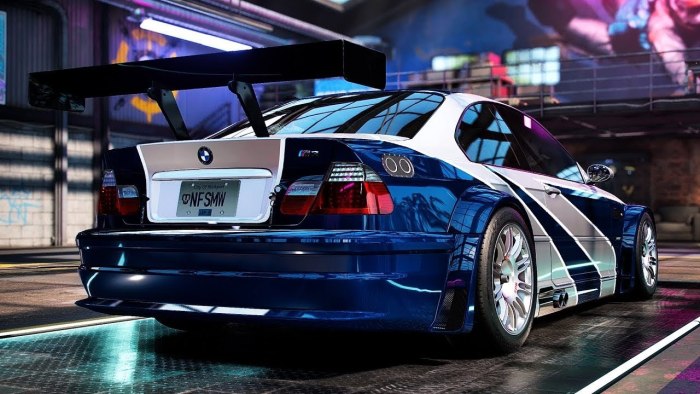 BMW m3 GTR нфс