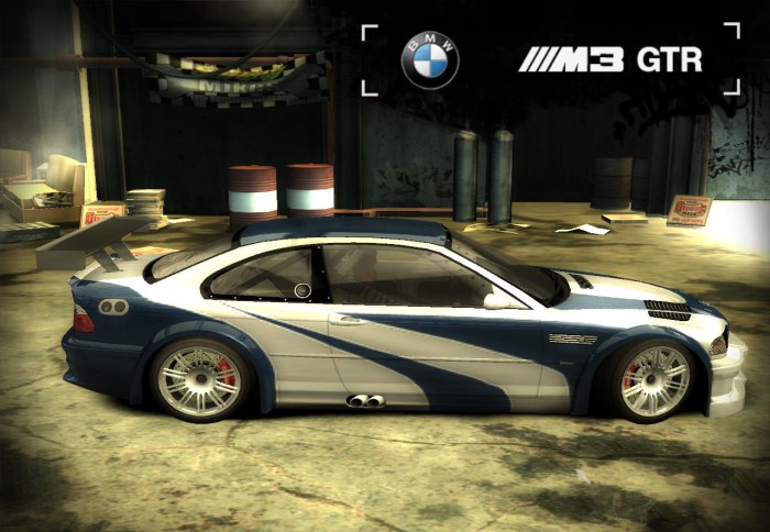BMW m3 GTR MW
