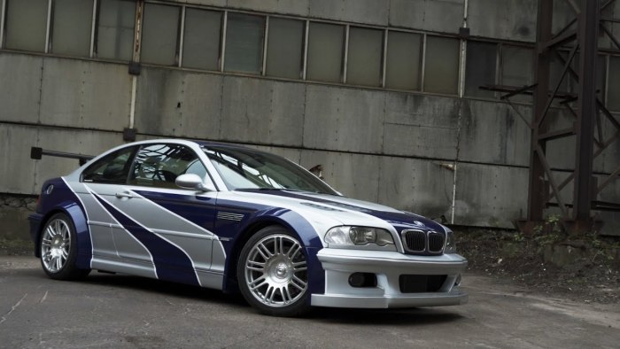 BMW m3 GTR NFS