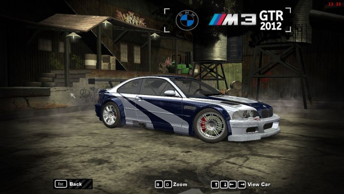 BMW m3 GTR