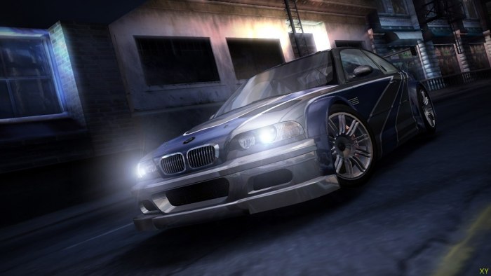 NFS Carbon BMW m3 GTR