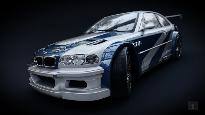 BMW m3 GTR NFS