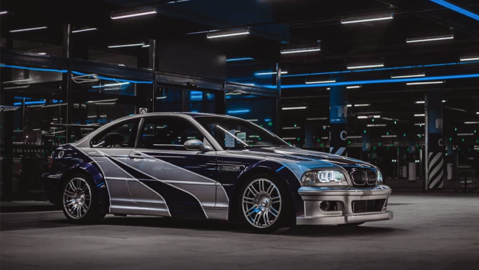 BMW m3 GTR нфс