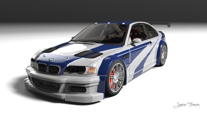 BMW m3 GTR 2005