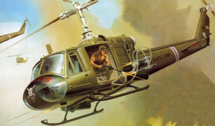 Вертолёт Bell uh-1 Iroquois