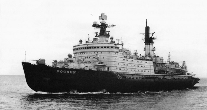 Атомный ледокол Сибирь 1977