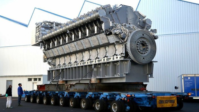 Дизельный двигатель Wärtsilä RT-flex96c