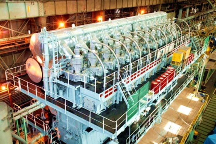 Дизельный двигатель Wärtsilä RT-flex96c