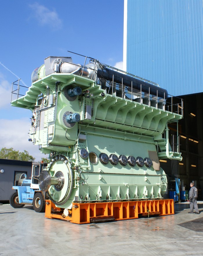 Двигатель Wärtsilä RT-flex96c