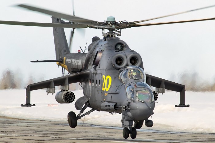 Вертолет "ми-24а"