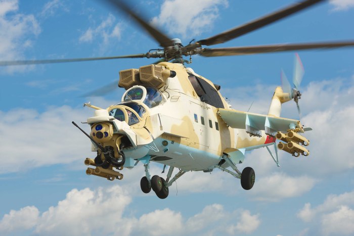Вертолет "ми-24а"