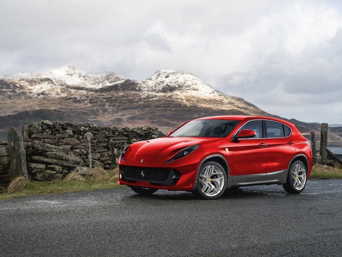 Кроссовер Ferrari Purosangue 2020
