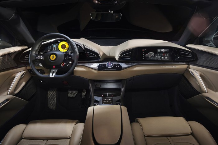 Ferrari Purosangue интерьер