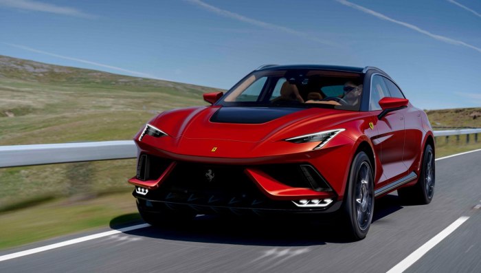 Кроссовер Ferrari Purosangue 2020