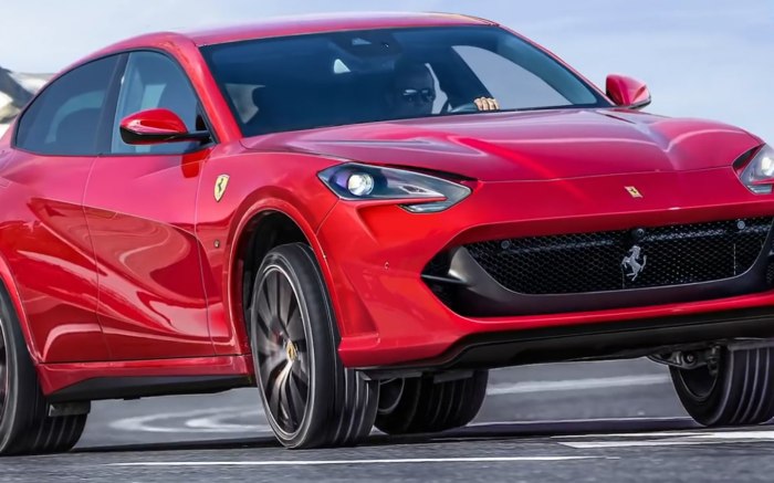 Кроссовер Ferrari Purosangue 2020