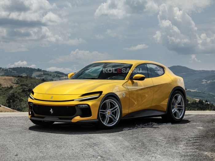 Кроссовер Ferrari Purosangue 2020