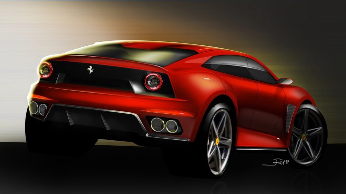 Кроссовер Ferrari Purosangue