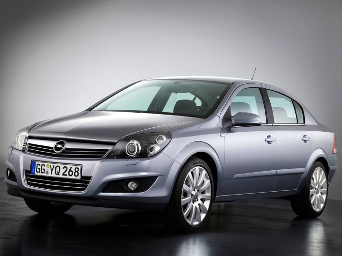 Opel Astra h 2007 седан