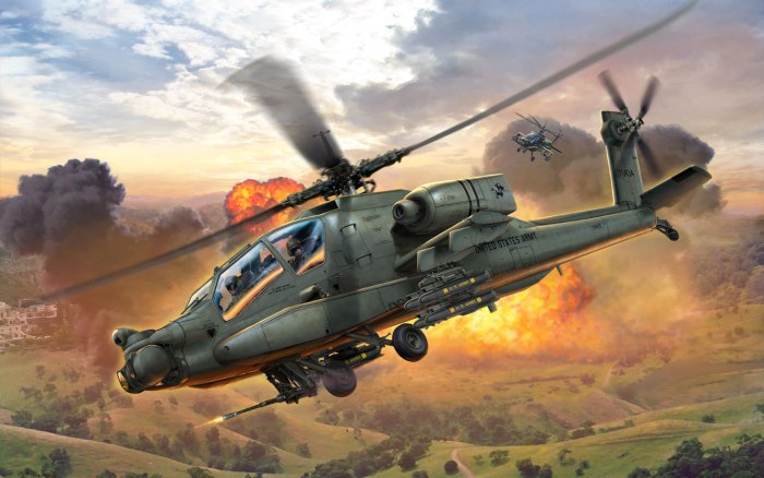 Вертолёт Ah-64a