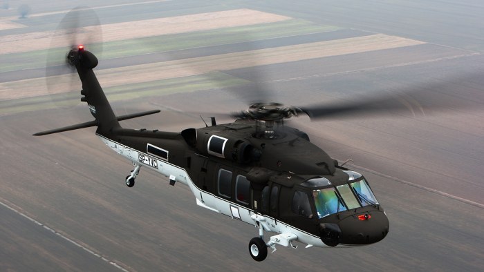 Sikorsky uh-60 Black Hawk вертолет