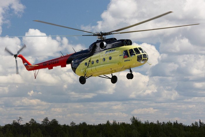 Ми-8 вертолёт Гражданский