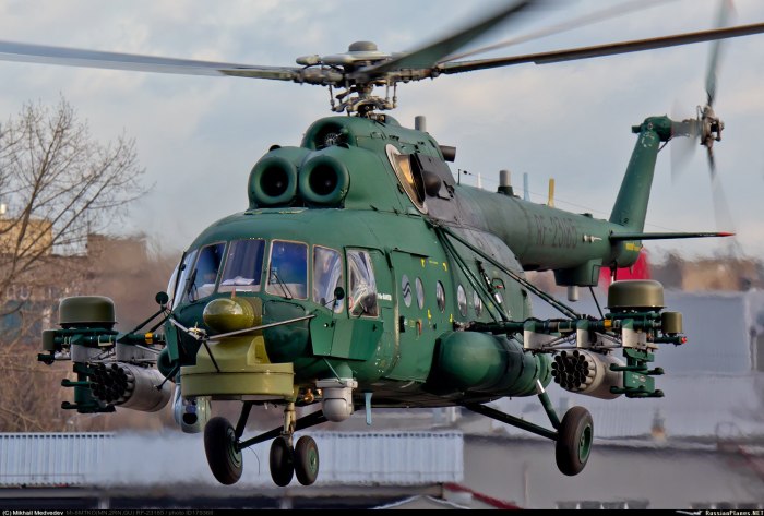 Боевой вертолёт ми-8