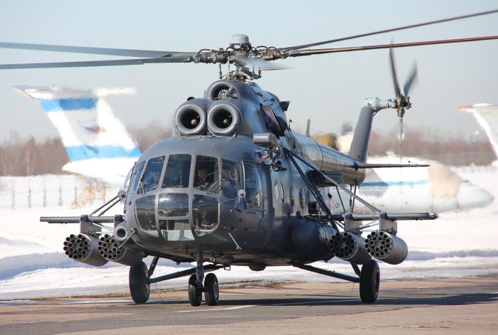 Боевой вертолёт ми-8