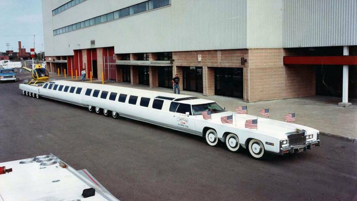 Cadillac Eldorado 1976 лимузин