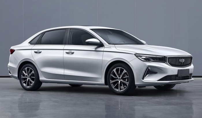 Geely новый седан 2022