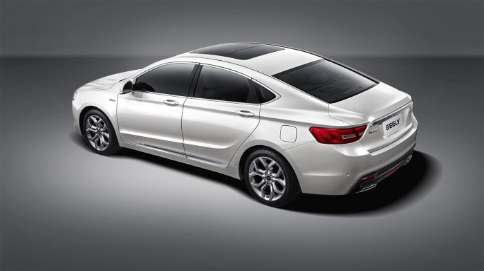 Новый Geely Emgrand gc9