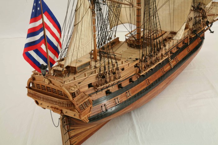 Bonhomme Richard корабль Моделист
