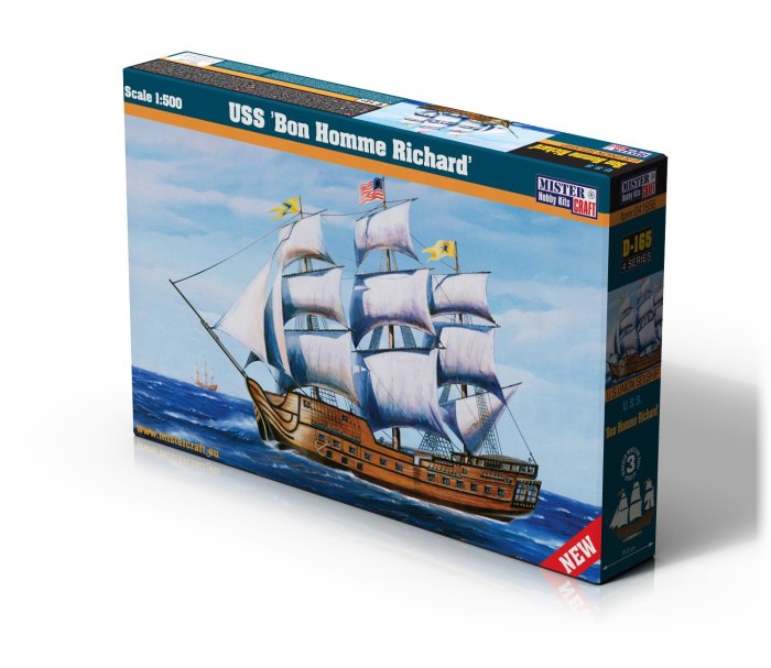 Revell Фрегат bon homme Richard