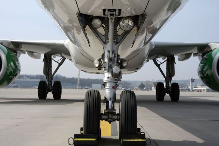Боинг 747 шасси
