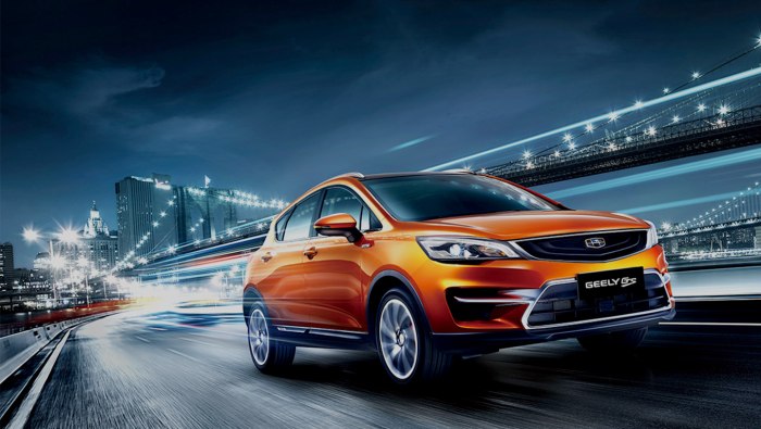 Новый Geely GS
