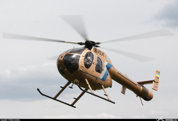 MD 520n notar Helicopter