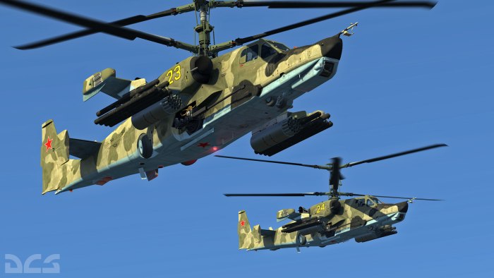 Вертолёт ка-52 чёрная акула