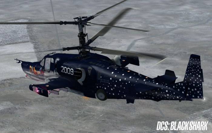 Вертолет ка-50 "черная акула"