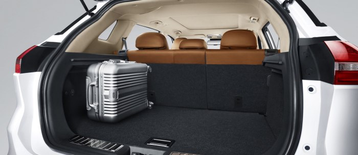 Geely Atlas Pro 2021 багажник